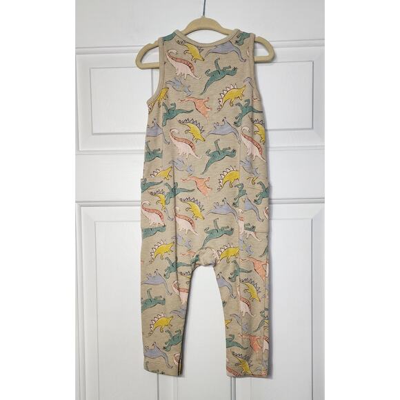 Old Navy One‎ Piece  Sleeveless Romper Dinosaurs Size 18/24 months - Picture 3 of 5